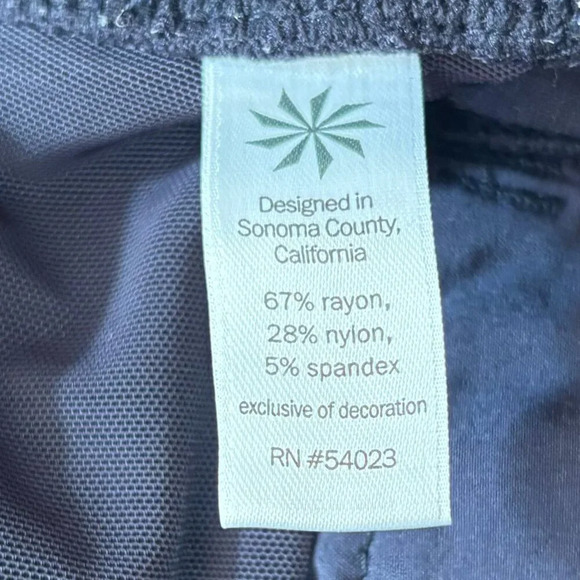 Athleta Ponte Moto 2.0 Pants Leggings Navy Blue - Size 10 - Picture 6 of 10